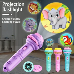 Mini Projector Flashlight Toy